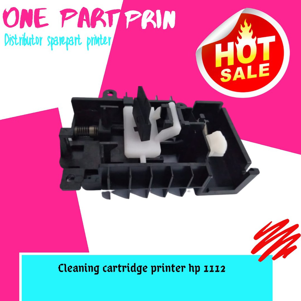 Sparepart cleaning cartridge printer hp deksjet 1112