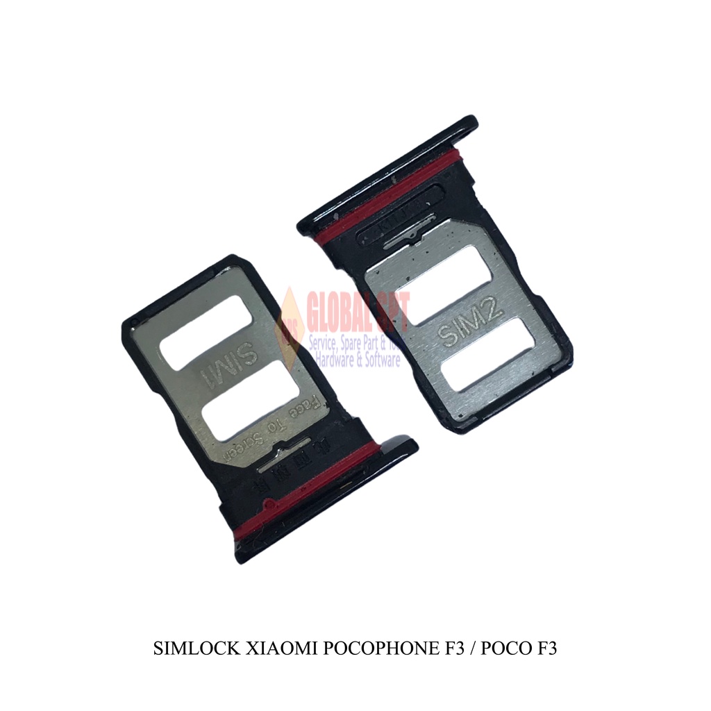 SIMLOCK XIAOMI POCOPHONE F3 / TEMPAT KARTU / TEMPAT SIMTRAY POCO F3