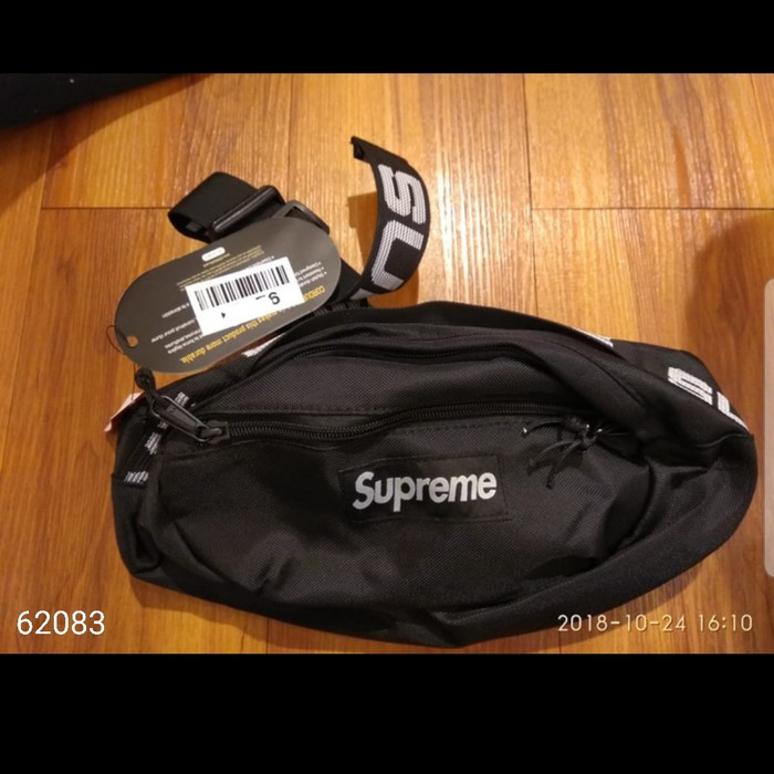 Supreme Waistbag SS18 Coreblack Diskon