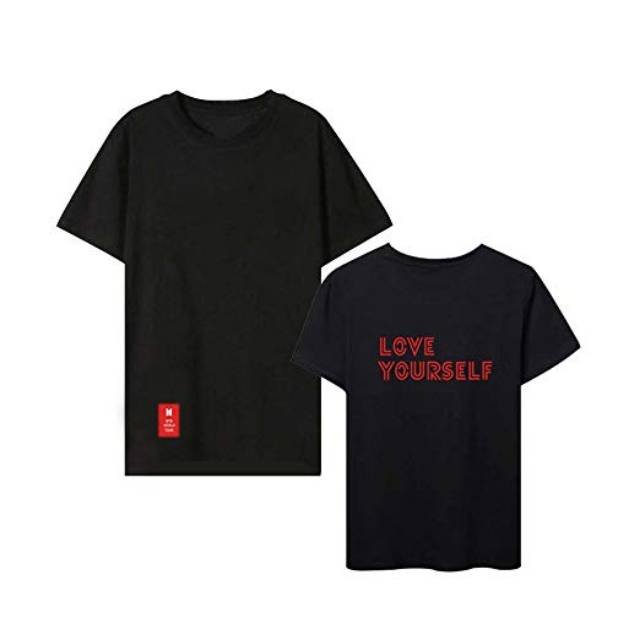 Kaos t-shirt Bangtan LOVE YOURSELF Jungkook Jimin concert