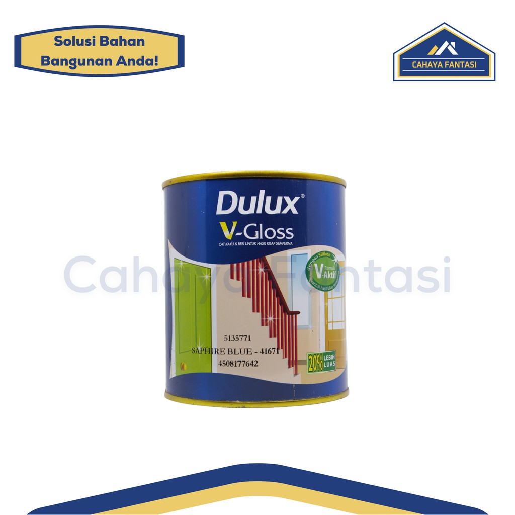 Dulux V-Gloss Cat Kayu dan Besi