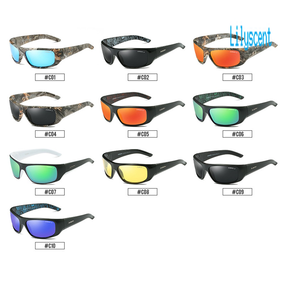 Kacamata Polarized Pelindung UV Tahan Debu Tahan Angin Untuk Bersepeda