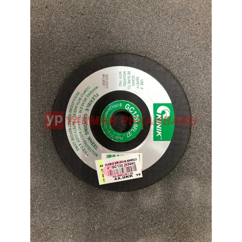 Flexibel grinding wheel / pemoles/ penghalus batu granit GC 120 KINIK
