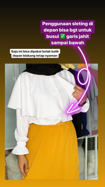 Koyu Hijab Artasa Top Premium Baju Atasan Wanita