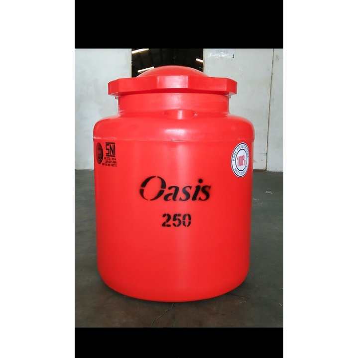 Tangki / Toren / Tandon Air Plastik merk Oasis (250L)