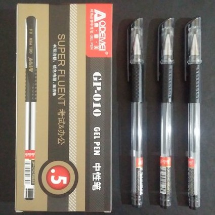 

Ballpoint Gel Pulpen cair terjangkau AODEMEI-Hitam (satuan)