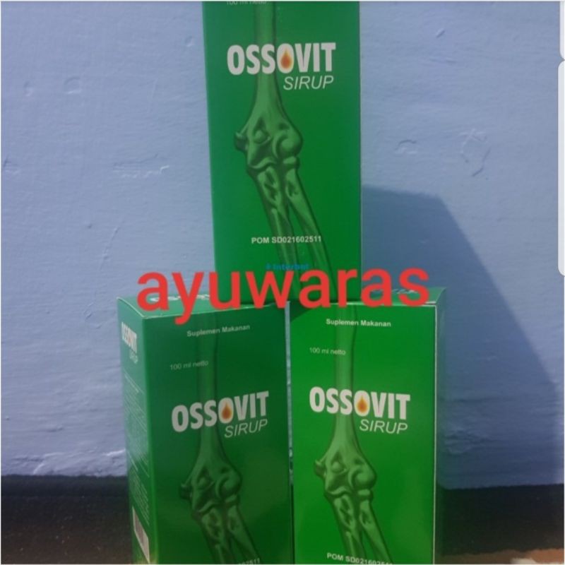 Jual OSSOVIT SIRUP 100 Ml | Shopee Indonesia