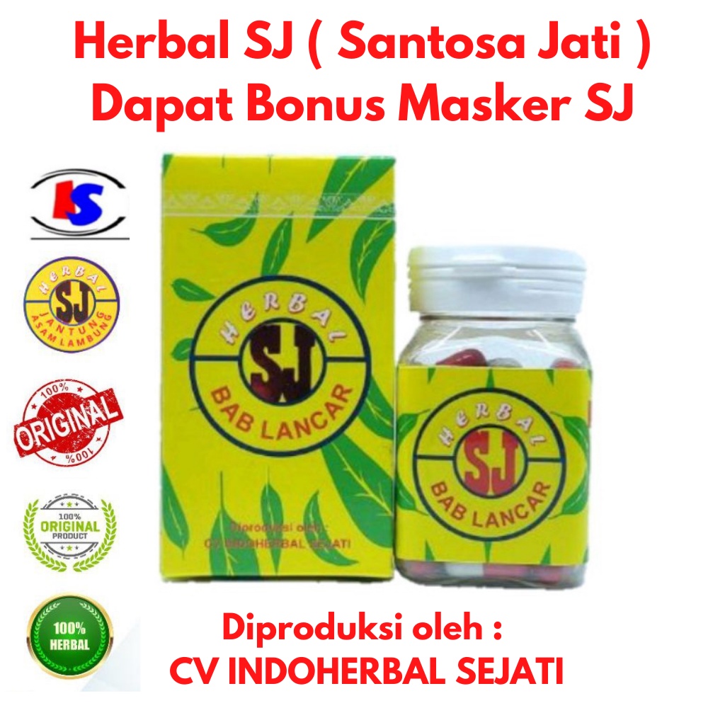 Herbal SJ BAB Lancar dan Kolesterol