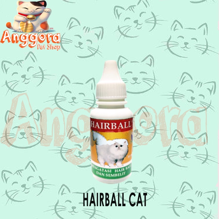 Obat untuk kucing sembelit bab - HAIRBALL OIL