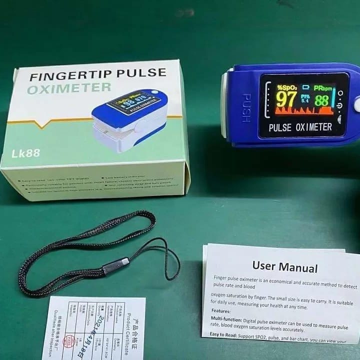 Fingertip Pulse Oximeter LK87,LK88 / Alat Ukur Kadar Oksigen