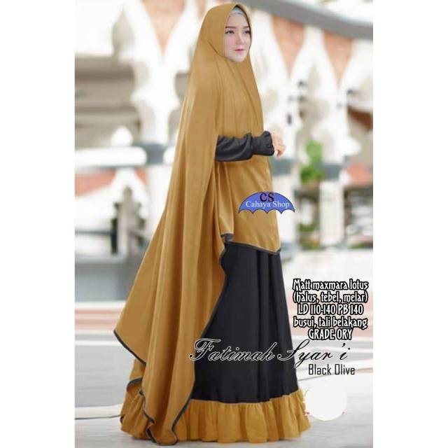 GAMIS FATIMAH SYARI CAHAYA
