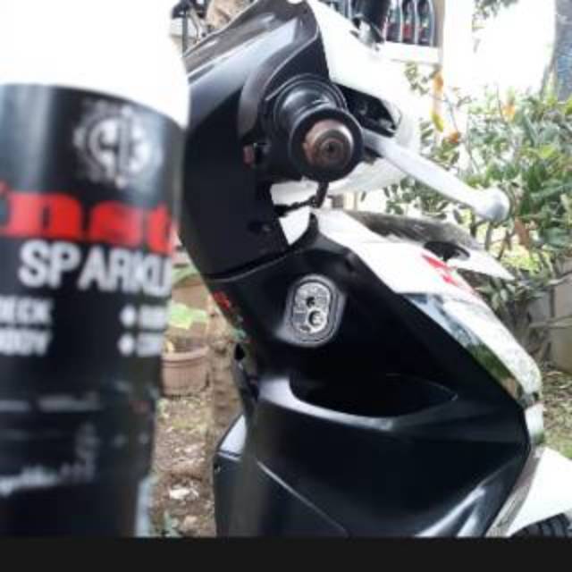 insta sparkling pengkilap body motor penghitam dasboard body kit kompons penghilang baret