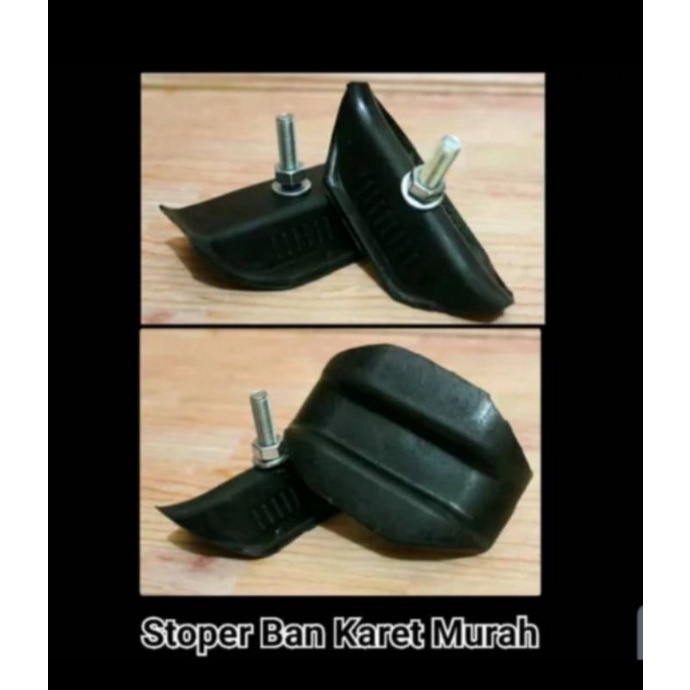 STOPER BAN KARET 1 SET DEPAN BELAKANG UNTUK SEMUA TYPE MOTOR TRAIL 16 - 19 18 - 21 KLX DTRACKER CRF 