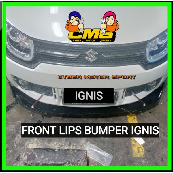 Lips bumper depan ignis . bodykit ignis. front lips bumper ignis .