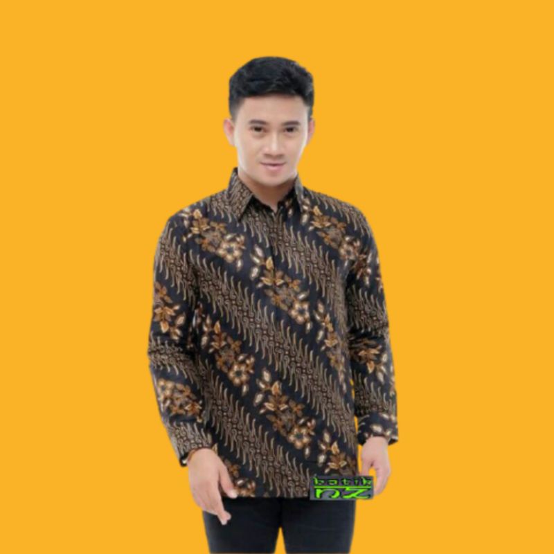 BAJU BATIK PRIA LENGAN PANJANG KEMEJA PRIA LENGAN PANJANG COWOK