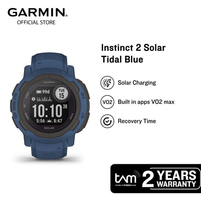 Garmin Instinct 2 Solar - Tidal Blue