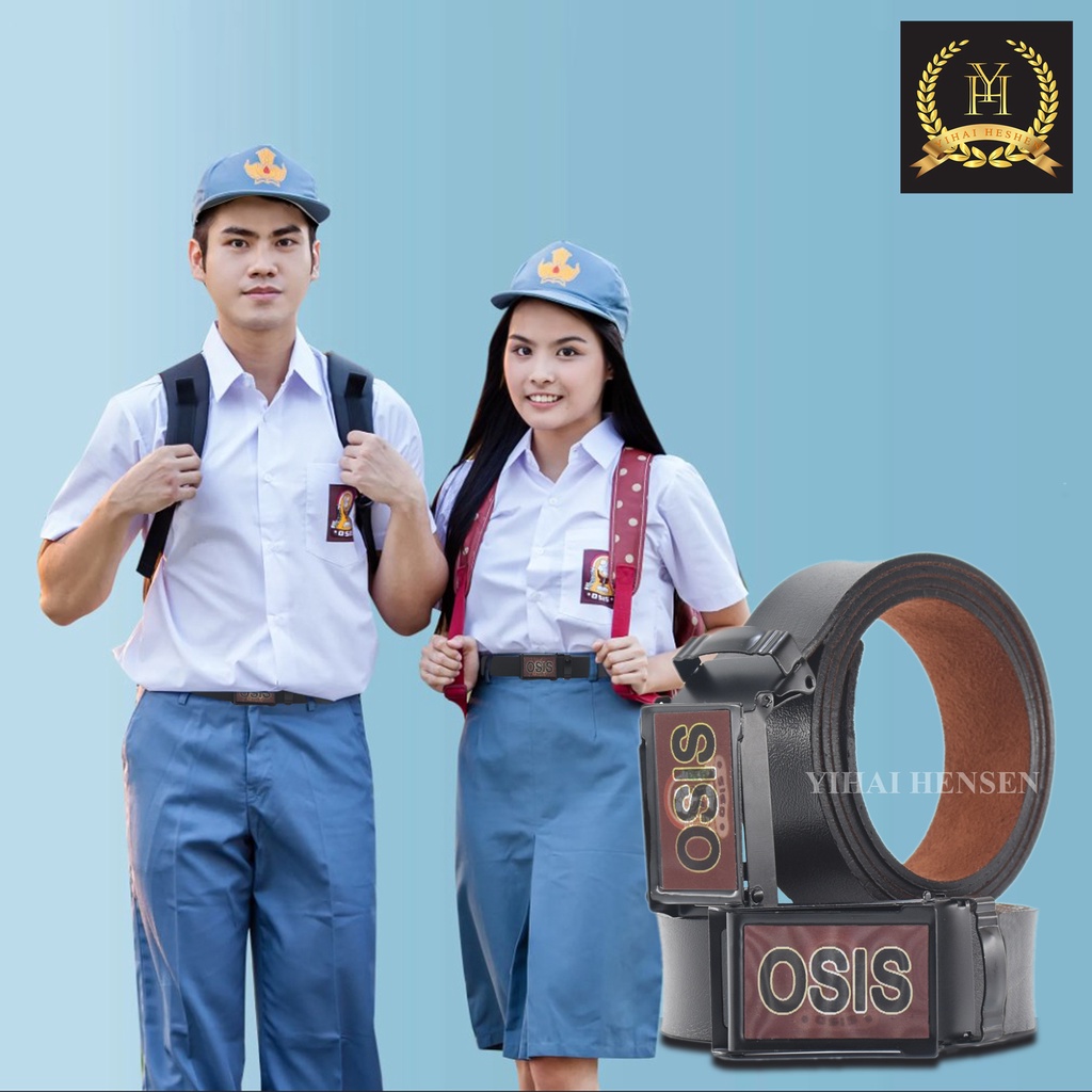 [Y&H] Ikat Pinggang Sekolah Anak SMA Sabuk Pramuka OSIS Gesper Sekolah - YH260