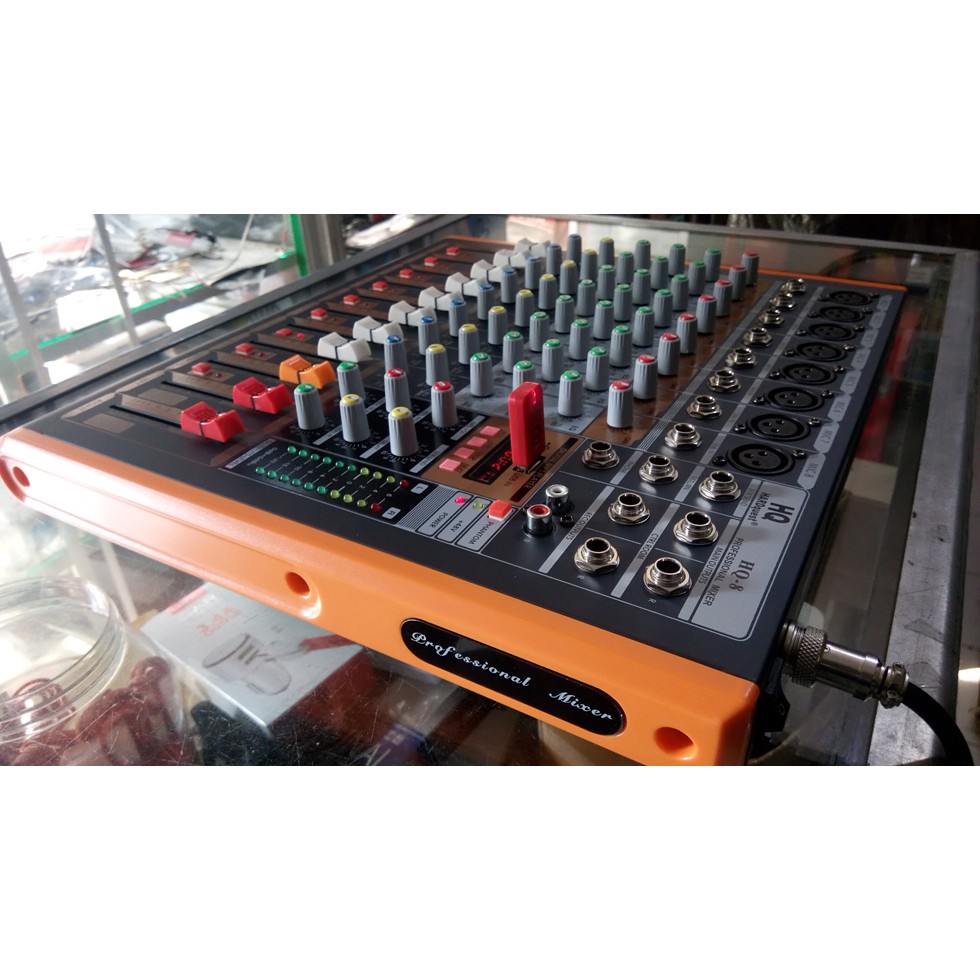 MIXER 8 CHANNEL MURNI LIVE USB DIGITAL HARDQUEST PREMIUM