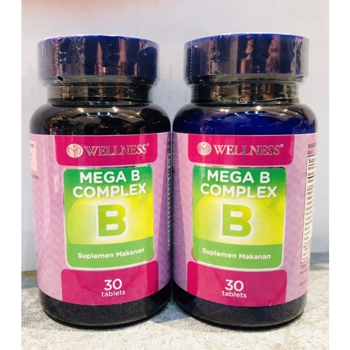 Jual Wellness Mega B Complex Isi 30 Tablet | Shopee Indonesia