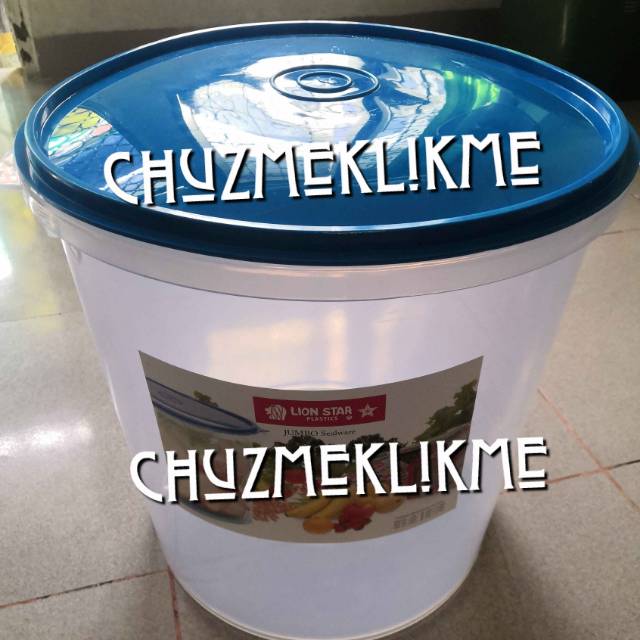 Toples jumbo sealware lion SW-37 (24 liter)/Toples kerupuk lion star/Toples plastik sealware SW-37