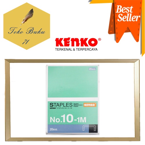 

ISI STAPLES NO.10-1M KECIL KENKO REFILL STAPLER (20 PCS)