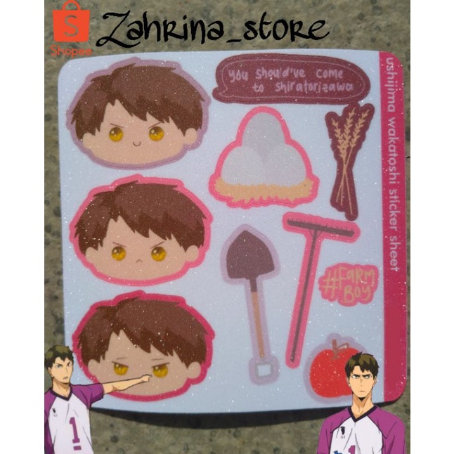 

HAIKYUU CHIBI STICKER CUTE
