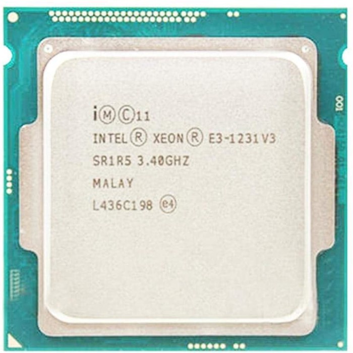 Intel Xeon E3-1231 v3 Cache 8M. 3.40 GHz LGA 1150