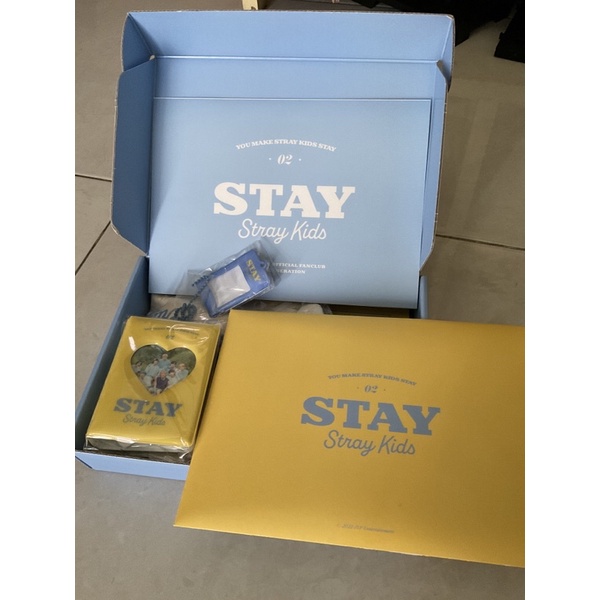 (ready stock, baca details) stray kids — 2nd gen official fanclub kit fullset