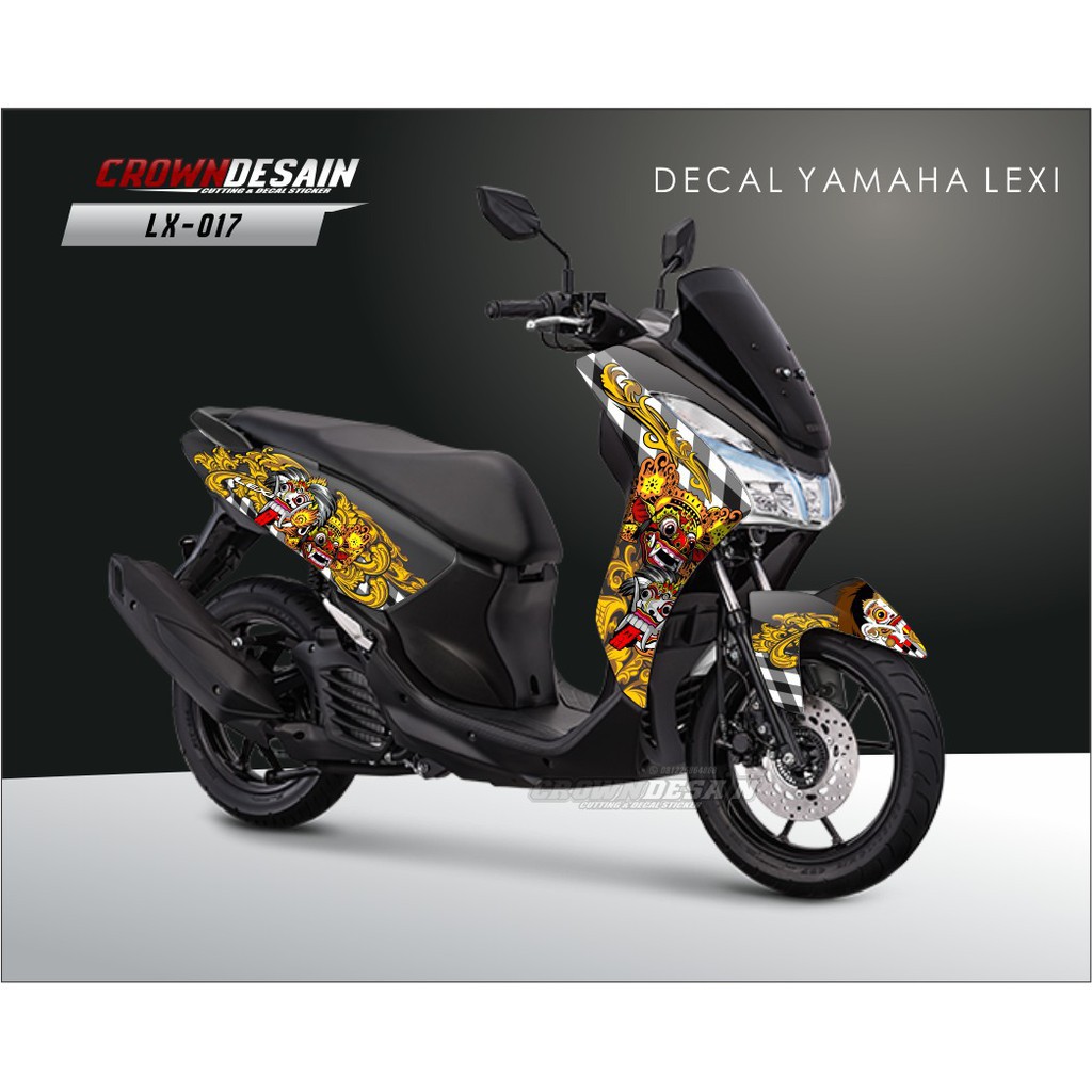 PROMO Decal Motor Lexi Fullbody Abu Barong LX017A