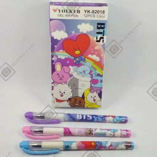 

PULPEN GEL KARAKTER MURAH / PULPEN TINTA MOTIF