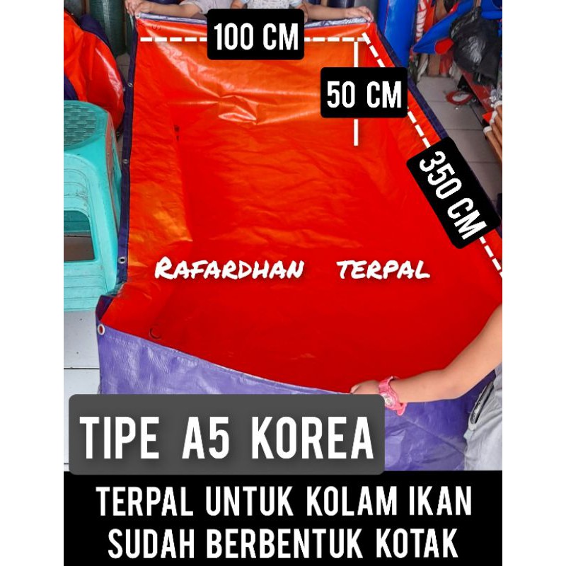 TERPAL UNTUK KOLAM IKAN
