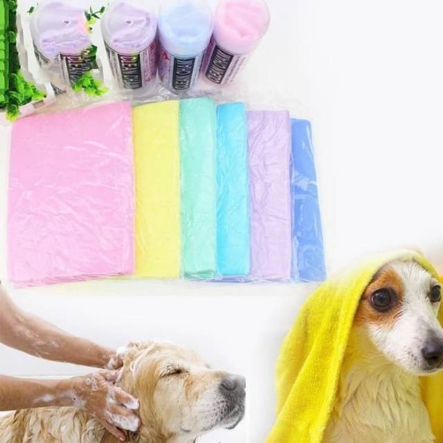 Pet Grooming &quot;KANEBO JUMBO BOTOL&quot; Pet Bath Towel