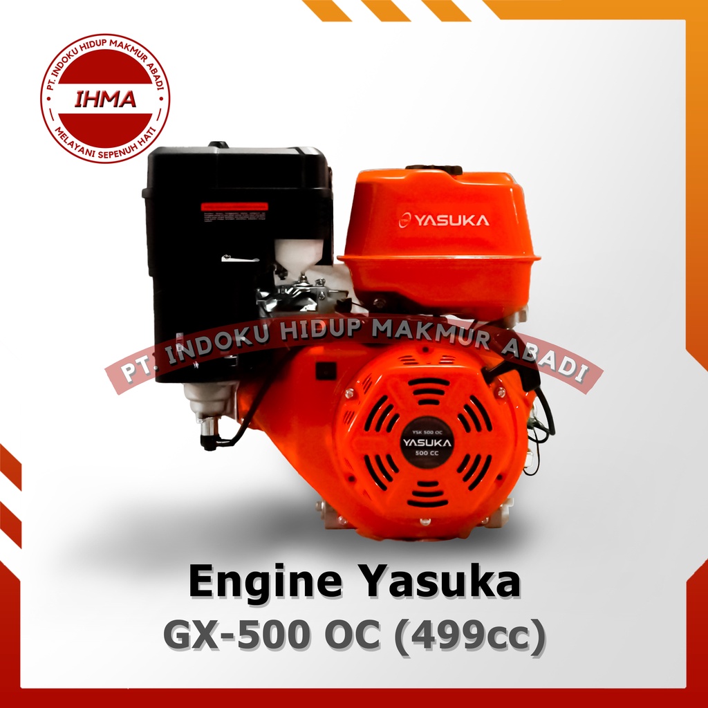 Gasoline Engine Yasuka GX 500 OC (499 CC) - Mesin Penggerak Serbaguna