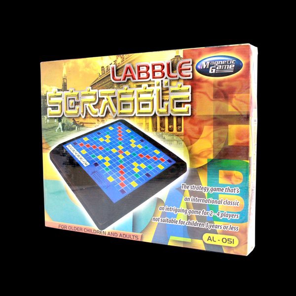 P 78 MAINAN EDUKASI SCRABBLE MAGNETIC JUMBO GAME - INGGRIS