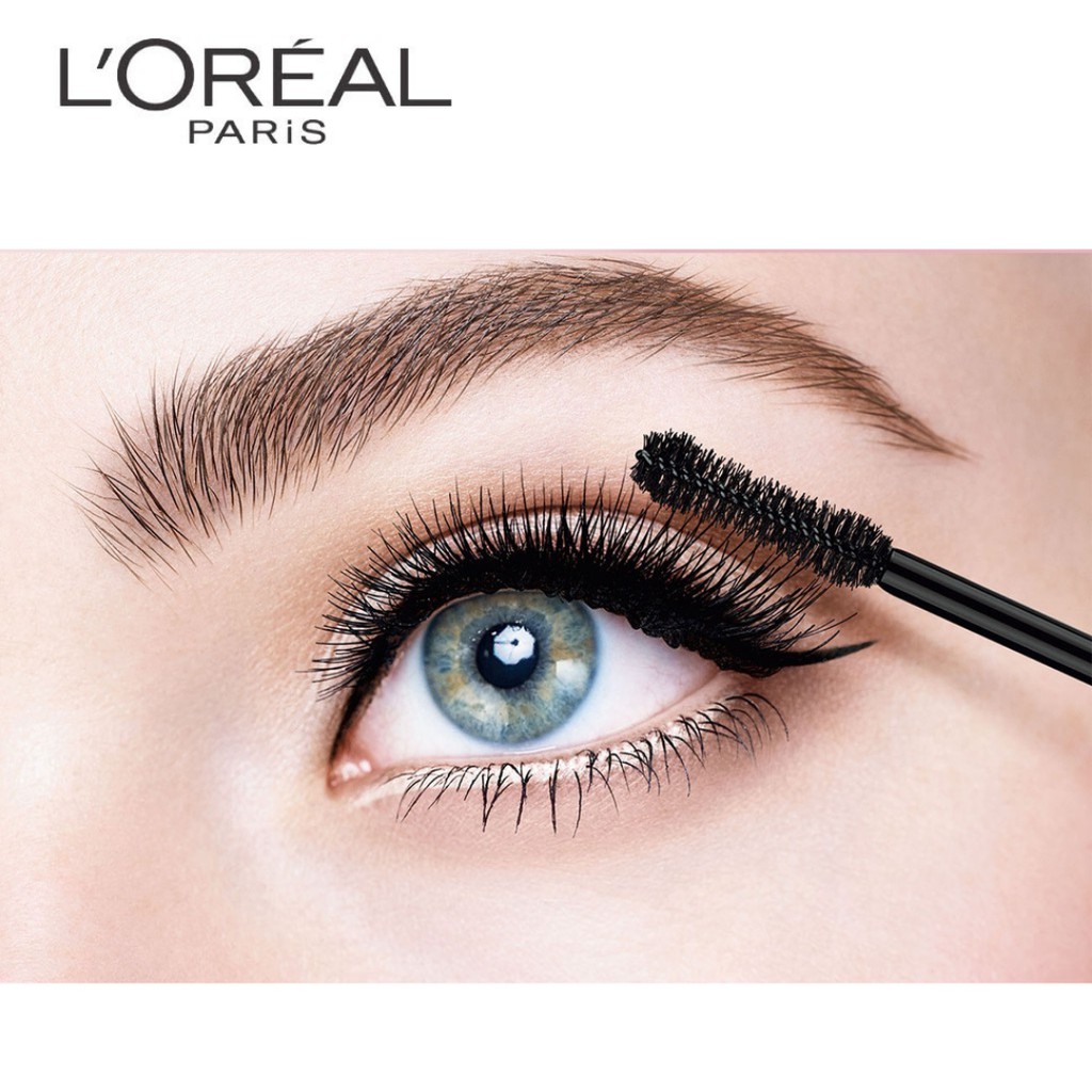 L'Oreal Paris VOLUMINOUS LASH PARADISE WATERPROOF MASCARA MAKE UP - Black