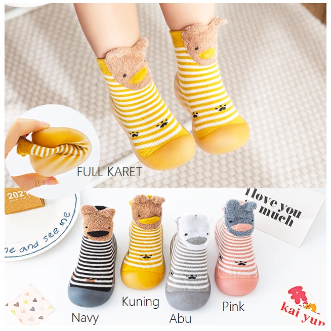 Sepatu Bayi Anak / Prewalkers Anak Bayi LUCU [ FULL KARET ]