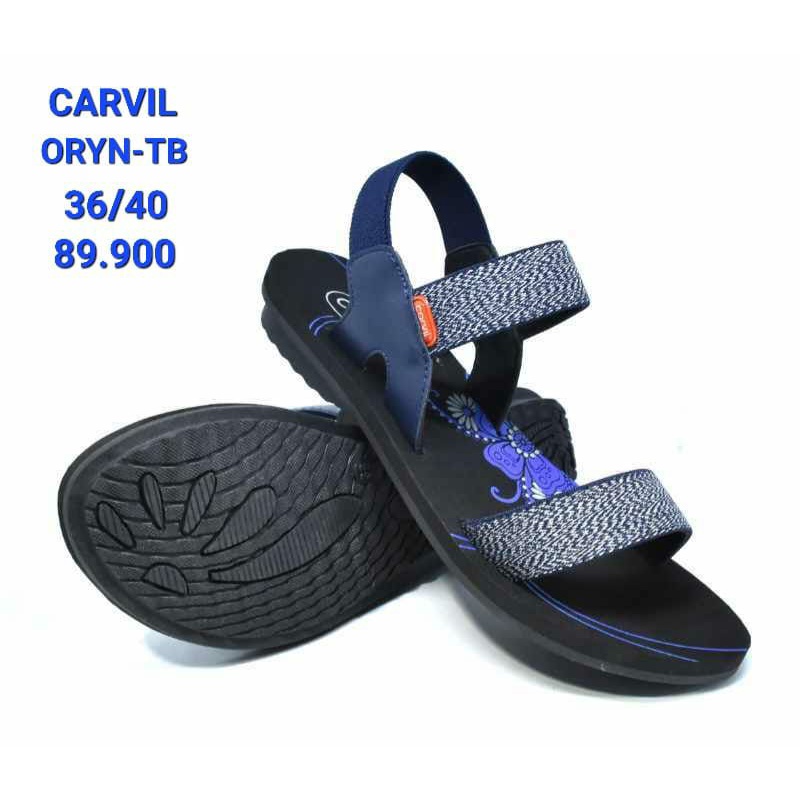 SENDAL CARVIL WANITA ORYN TB ORIGINAL SEPATU SENDAL SLOP GUNUNG OUTDOOR