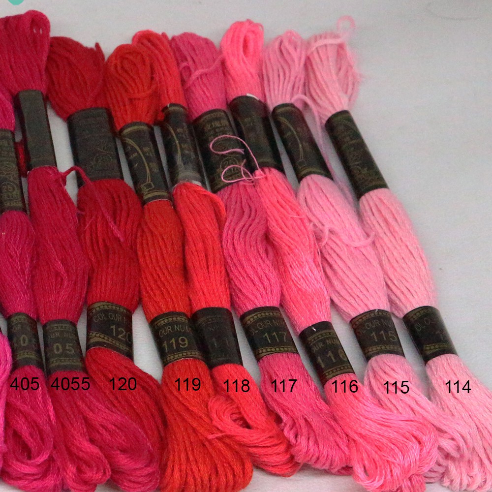 KATALOG - Benang Rajut Sulam/Embroidery Thread Merk Rose - BOX Part 2