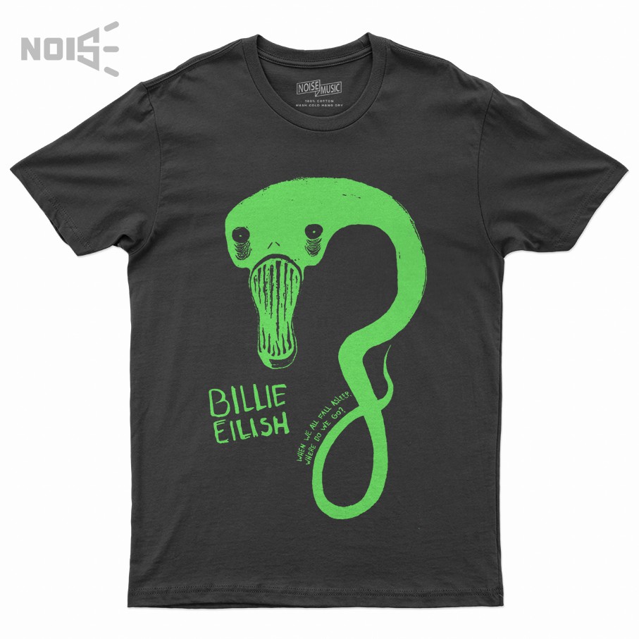 KAOS MUSIK BAND BILLIE EILISH GHOUL ORIGINAL NOISE