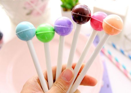 

Pulpen lucu bentuk lolipop / pen lolipop / bolpoint lolipop - KSY040