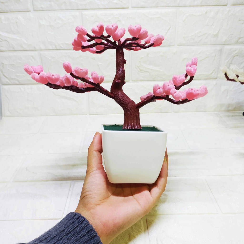 Love Tree Tanaman Imitasi Hiasan Pajangan Cantik Indah Murah