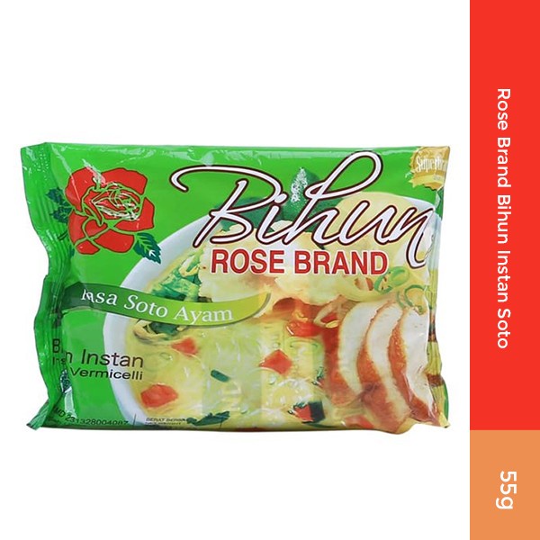 

soun-bihun- rose brand bihun instan soto 55gr -bihun-soun.