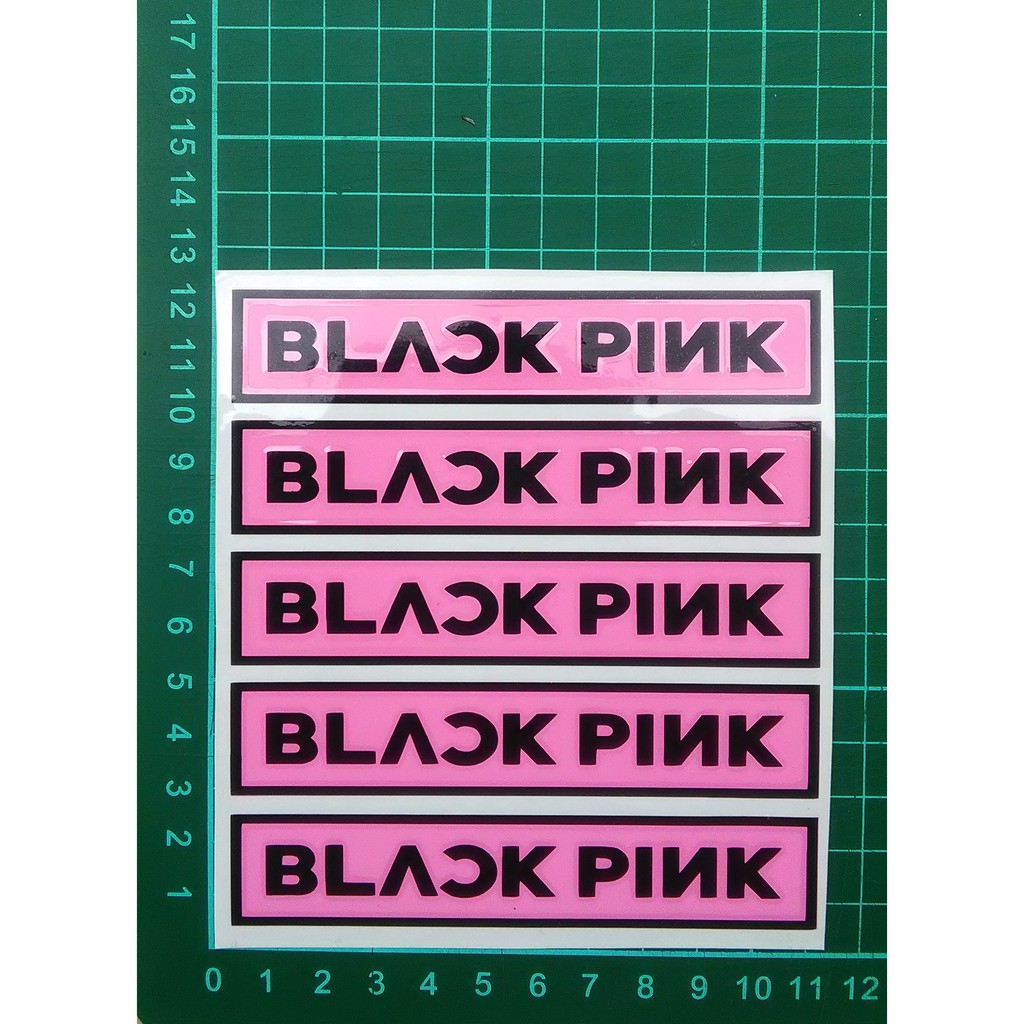 

Cutting Sticker Stiker BLACK PINK