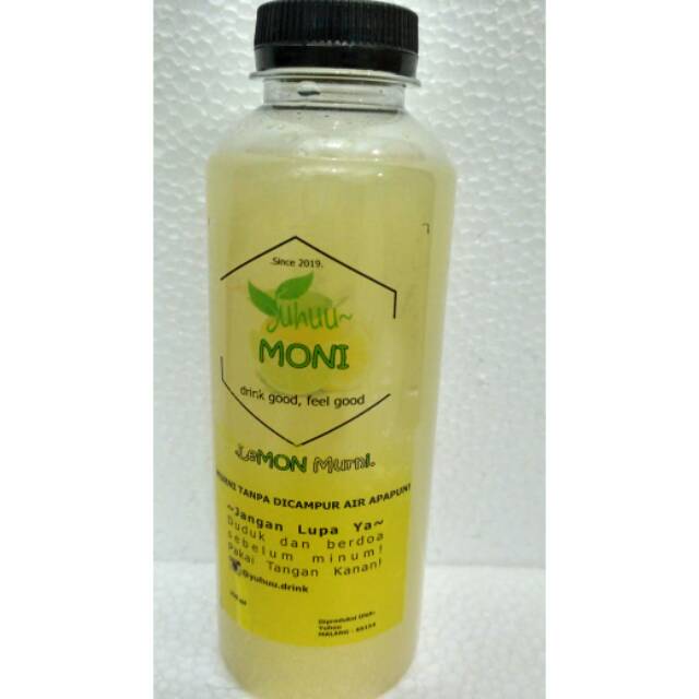 

PERASAN LEMON LOKAL MURNI NUTRISI 250ml