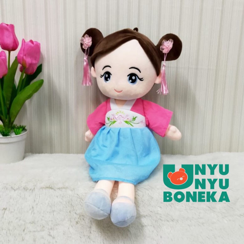 Boneka Cewe Korea 30cm/bonekaAnak-Anak/Mainan/Karakter/BonekaLucu