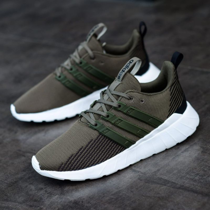 adidas questar flow dark green