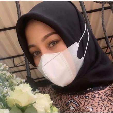 [MH] Masker Duckbill Hijab Headloop 3 Ply Isi 50 Pcs