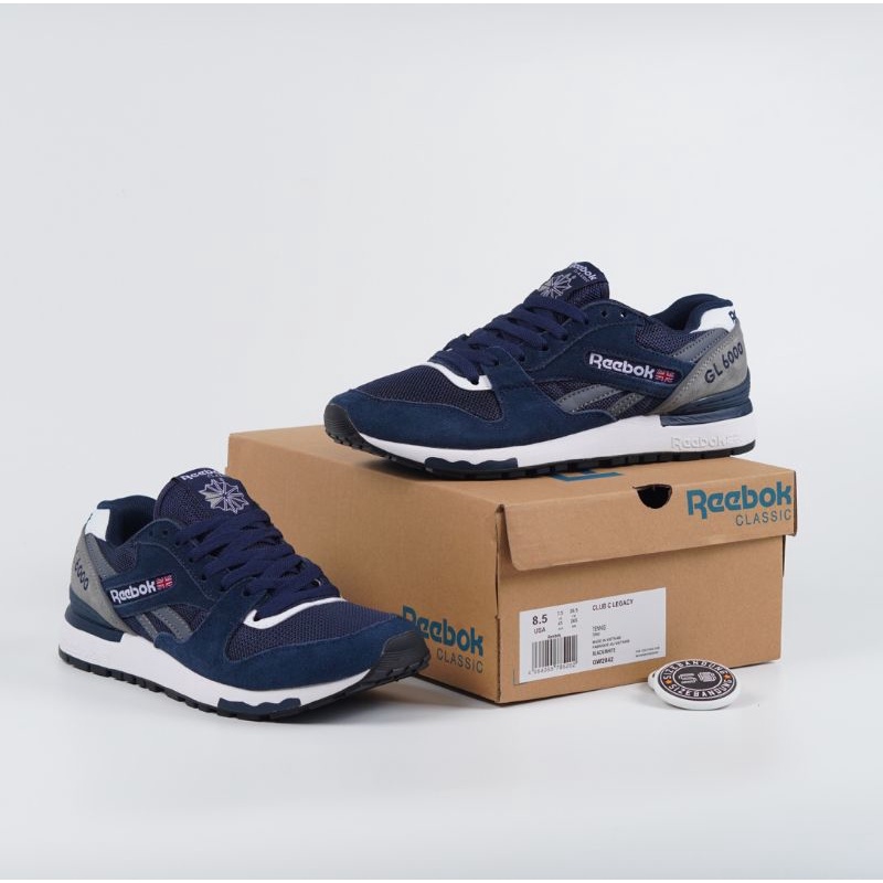 Sepatu Reebok Classics GL 6000 Navy White