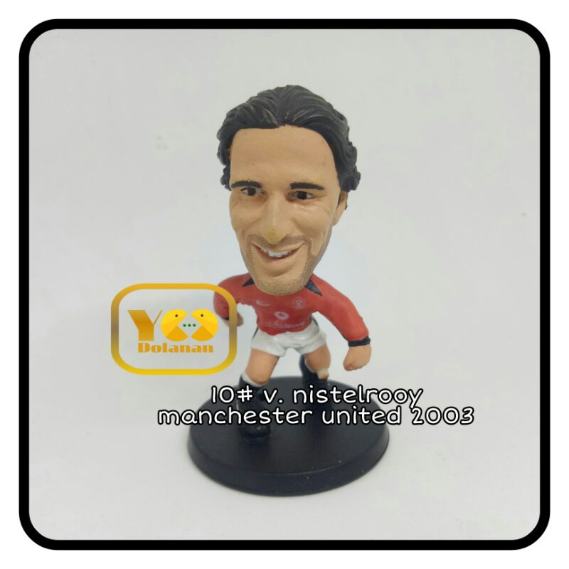 10# v. NISTELROOY - MANCHESTER UNITED 2003 POCKET SPORT CORINTHIAN FIGURE PEMAIN BOLA