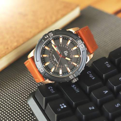 [PROMO SALE] Jam tangan pria belleda 9044 JAM KULIT TERLARIS SPORT CASUAL